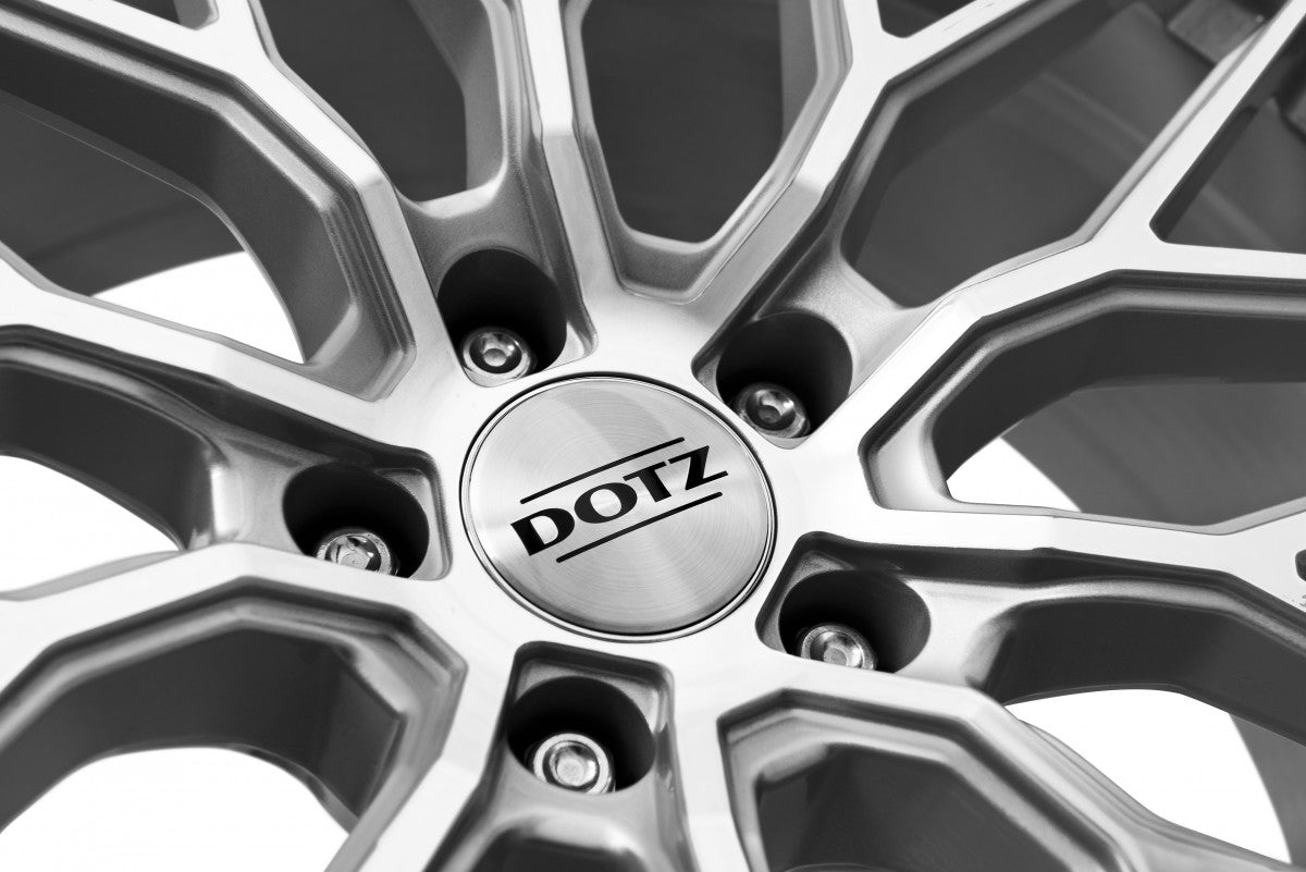 Dotz Suzuka silver polished lip Alufelge 8.5x19 Zoll ET40 LK 5x112 ML66.6 – Bild 7