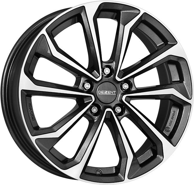 Dezent KS gunmetal polished 6.5x16 ET50 - LK5/114.3 ML67.1