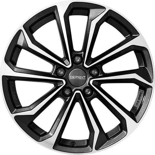 Dezent KS gunmetal polished 7x17 ET48.5 - LK5/114.3 ML67.1