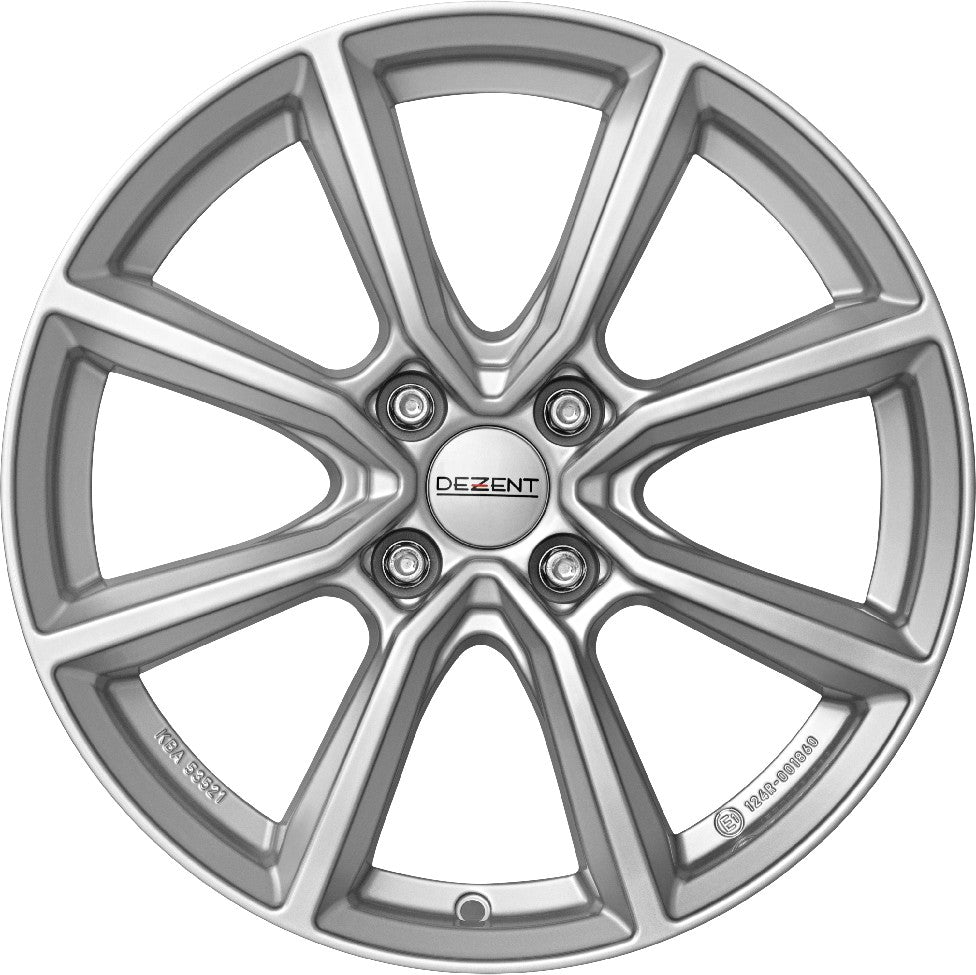 Dezent TN silver Alufelge 6x15 Zoll ET23 LK 4x108 ML65.1 – Bild 2