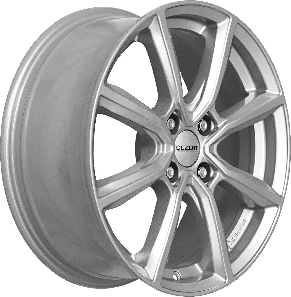Dezent TN silver Alufelge 6x15 Zoll ET23 LK 4x108 ML65.1 – Bild 3