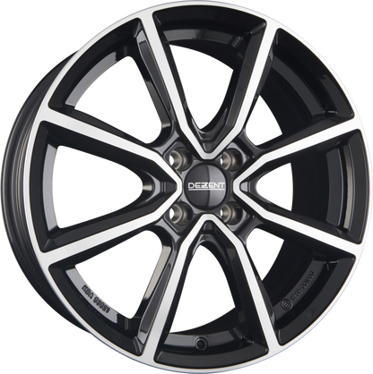 Dezent TN black polished Alufelge 6x15 Zoll ET35 LK 4x98 ML58.1 – Bild 8