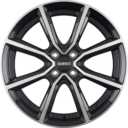 Dezent TN black polished Alufelge 6x15 Zoll ET31 LK 4x100 ML60.1 – Bild 7