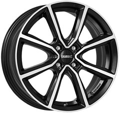 Dezent TN black polished Alufelge 6x15 Zoll ET32 LK 4x108 ML65.1