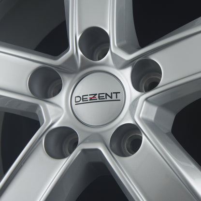 Dezent TU SILVER - Silber Alufelge 8x18 Zoll ET42 LK 5x108 ML63.4 – Bild 4