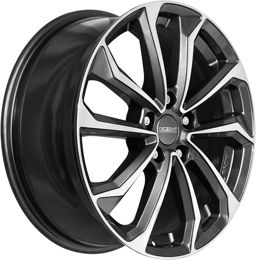 Dezent KS gunmetal polished 7.5x19 ET54.5 - LK5/114.3 ML67.1
