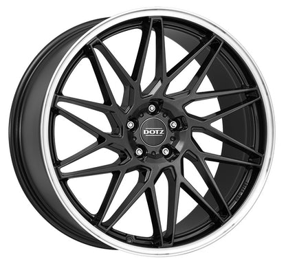 Dotz Tanaka gunmetal polished lip Alufelge 8x18 Zoll ET48 LK 5x112 ML70.1