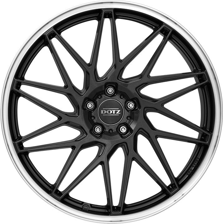 Dotz Tanaka gunmetal polished lip Alufelge 9x20 Zoll ET35 LK 5x112 ML70.1 – Bild 2