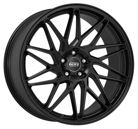 Dotz Tanaka black matt 10x20 ET40 - LK5/120 ML72.6