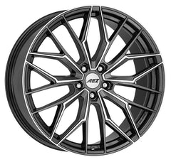 AEZ Porto gunmetal polished Alufelge 8x18 Zoll ET30 LK 5x112 ML66.6