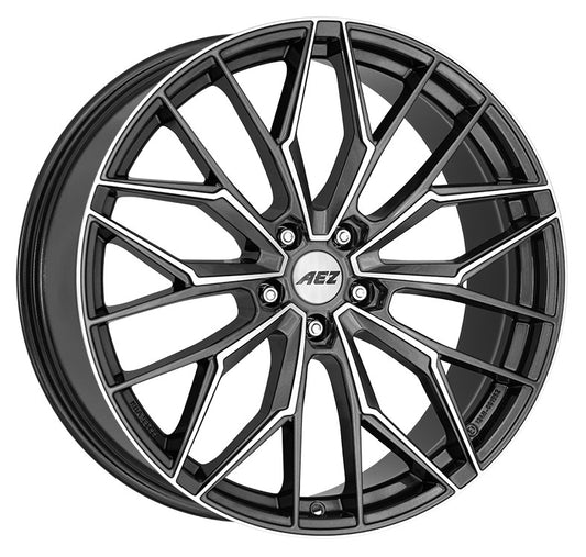 AEZ Porto gunmetal polished 8.5x21 ET40 - LK5/112 ML57.1