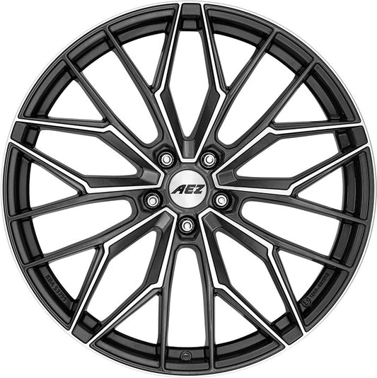 AEZ Porto gunmetal polished 8.5x21 ET40 - LK5/112 ML57.1