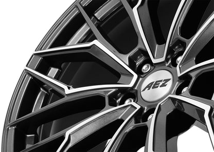 AEZ Porto gunmetal polished 8.5x21 ET40 - LK5/112 ML57.1
