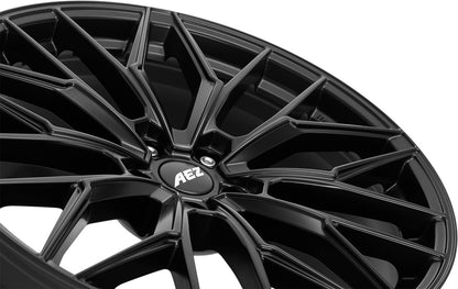 AEZ Porto black matt 8x18 ET35 - LK5/112 ML70.1
