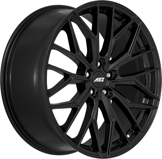 AEZ Porto black matt 9x19 ET48 - LK5/112 ML70.1