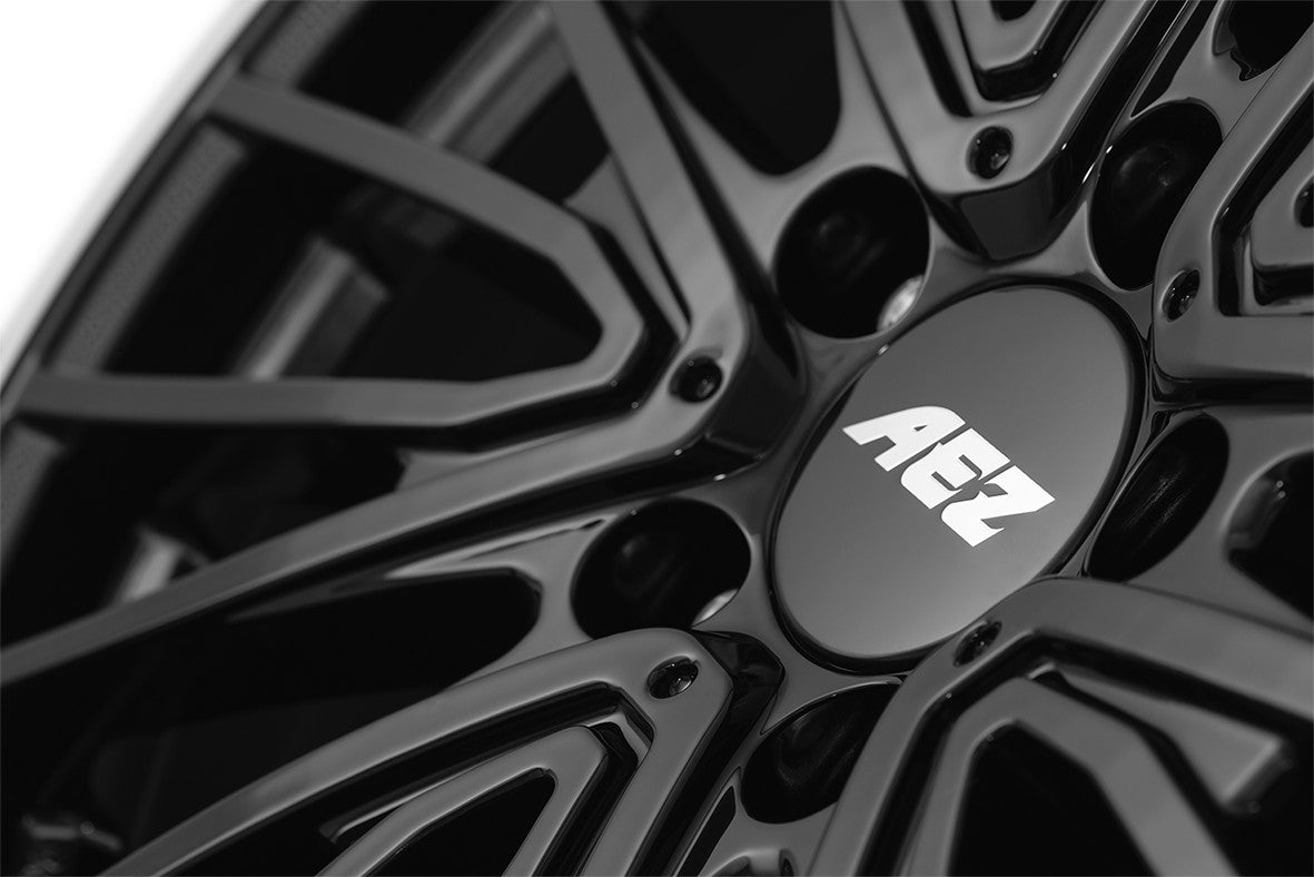 AEZ Berlin black/polished lip 7.5x19 ET53 - LK5/112 ML66.6