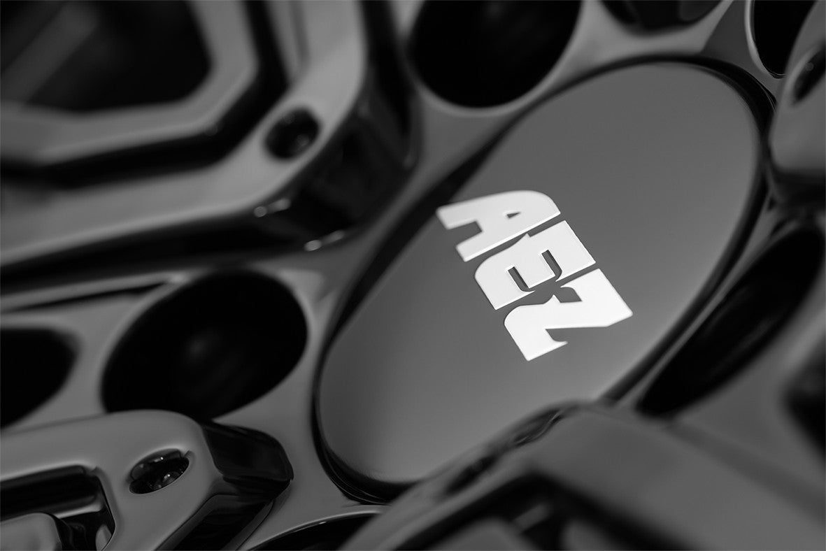 AEZ Berlin black/polished lip 8x19 ET38 - LK5/112 ML66.6