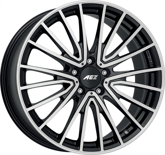 AEZ Berlin black/polished 7.5x18 ET40 - LK5/112 ML66.6