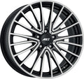 AEZ Berlin black/polished Alufelge 7.5x18 Zoll ET53 LK 5x112 ML66.6