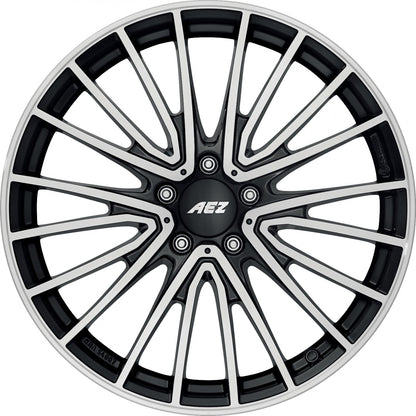 AEZ Berlin black/polished 7.5x19 ET53 - LK5/112 ML66.6