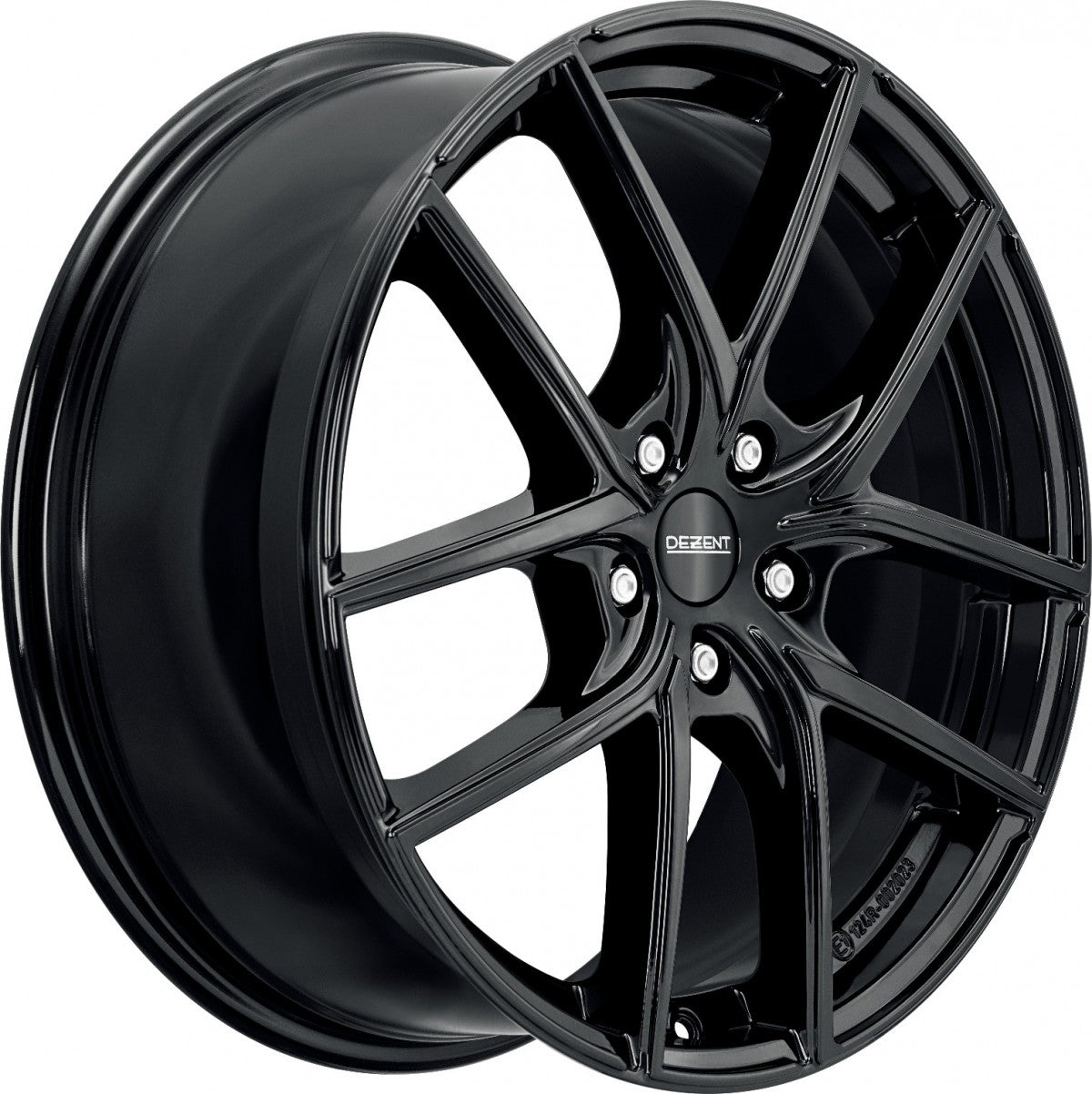 Dezent TO black 7x17 ET50 - LK5/108 ML63.4