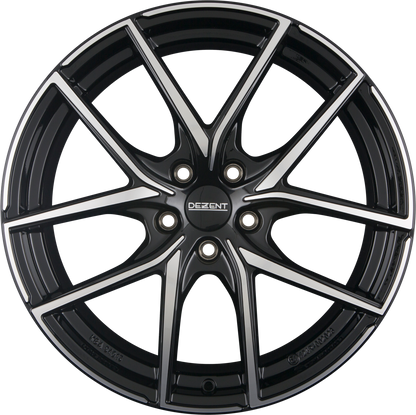 Dezent TO black/polished Alufelge 7.5x18 Zoll ET50 LK 5x112 ML57.1 – Bild 4