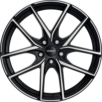 Dezent TO black/polished Alufelge 7.5x18 Zoll ET50 LK 5x112 ML57.1 – Bild 2