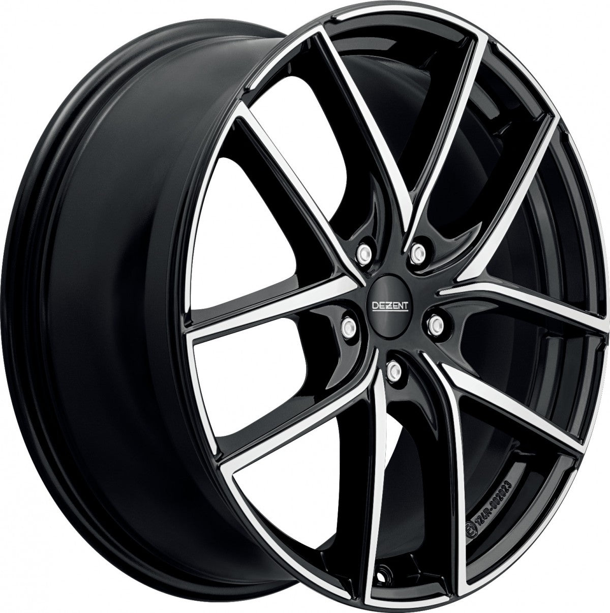 Dezent TO black/polished Alufelge 7.5x18 Zoll ET50 LK 5x112 ML57.1 – Bild 3