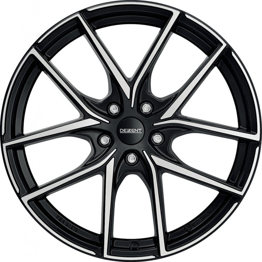 Dezent TO black/polished 7.5x18 ET52 - LK5/114.3 ML67.1