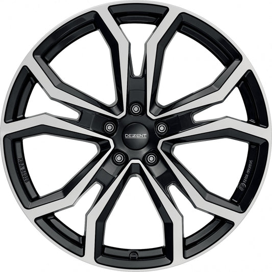 Dezent TV black/polished 6.5x16 ET48 - LK5/112 ML57.1
