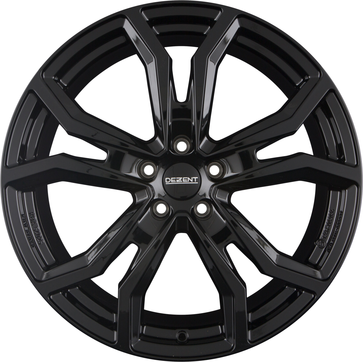 Dezent TV black Alufelge 9x19 Zoll ET38 LK 5x112 ML66.6 – Bild 4