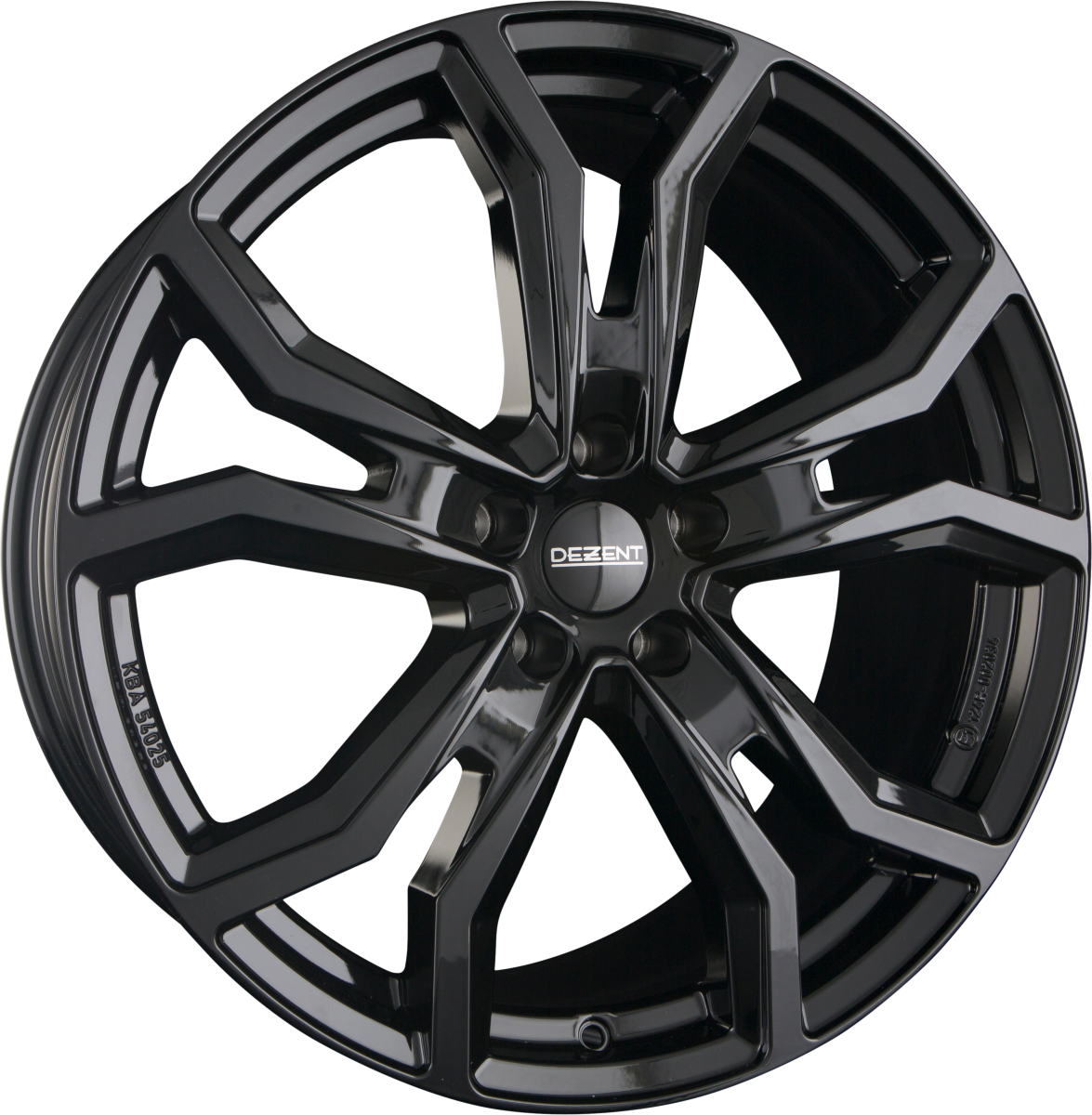 Dezent TV black Alufelge 9x19 Zoll ET38 LK 5x112 ML66.6 – Bild 5