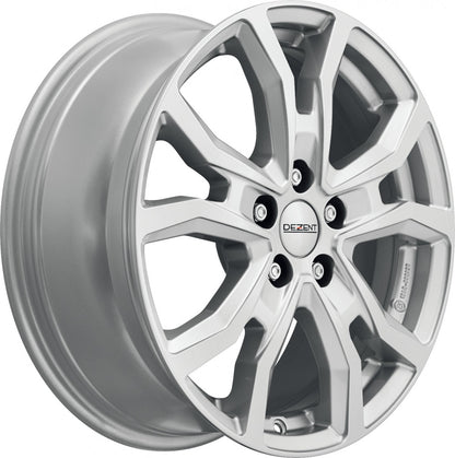Dezent TV silver Alufelge 7x17 Zoll ET45 LK 5x114.3 ML66.1 – Bild 3