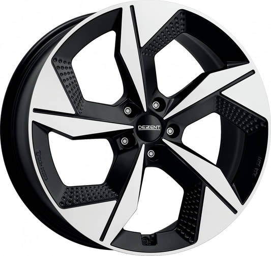 Dezent AO black/polished Alufelge 7.5x19 Zoll ET54.5 LK 5x114.3 ML67.1