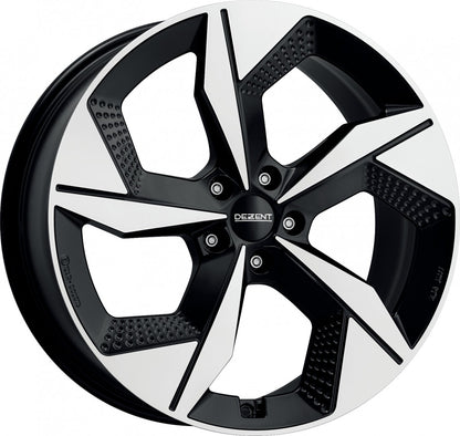 Dezent AO black/polished 8x19 ET45 - LK5/112 ML57.1