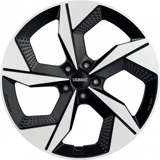 Dezent AO black/polished 9x20 ET53 - LK5/108 ML63.4