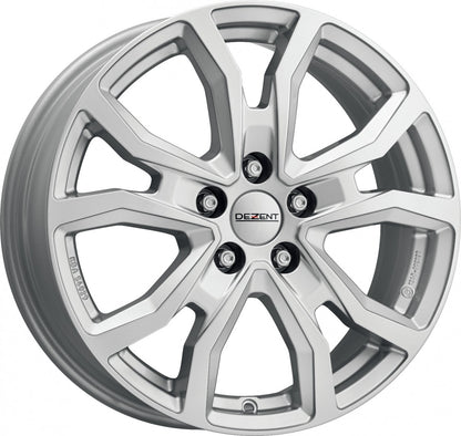 Dezent TV silver 6.5x17 ET50 - LK5/112 ML66.6