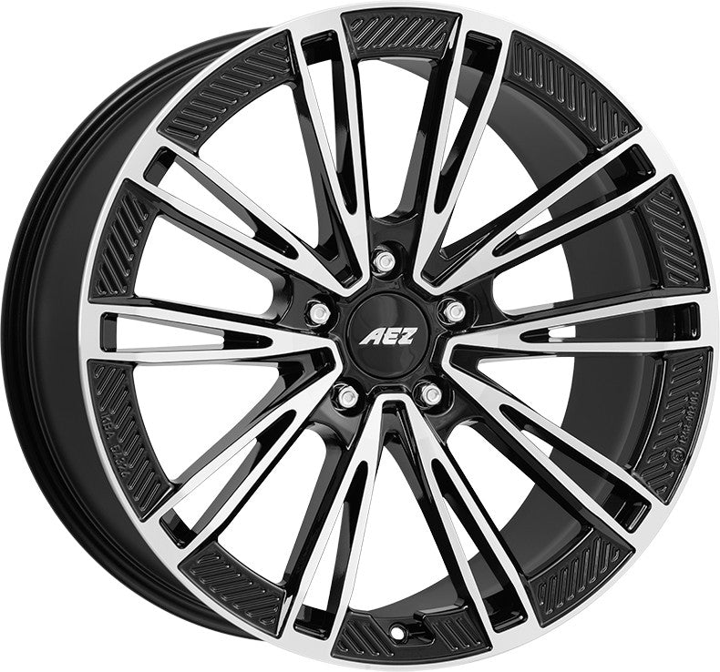 AEZ Alaska black/polished 11x20 ET60 - LK5/130 ML71.6