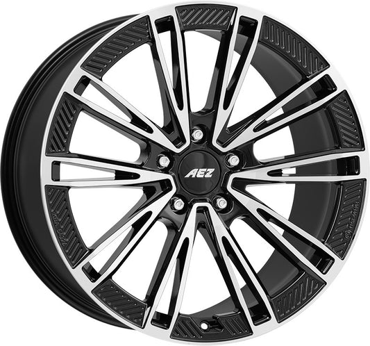 AEZ Alaska black/polished 9.5x21 ET60 - LK5/130 ML71.6