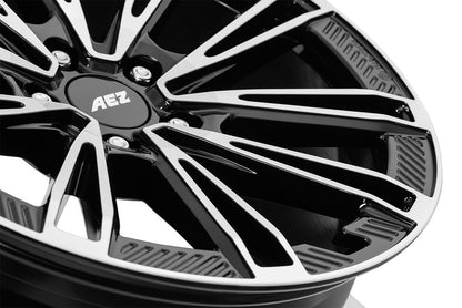 AEZ Alaska black/polished 9.5x21 ET60 - LK5/130 ML71.6