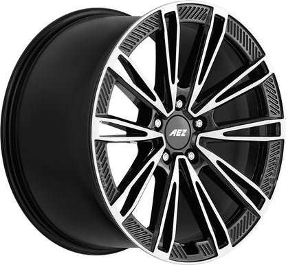 AEZ Alaska black/polished 11.5x21 ET66 - LK5/130 ML71.6