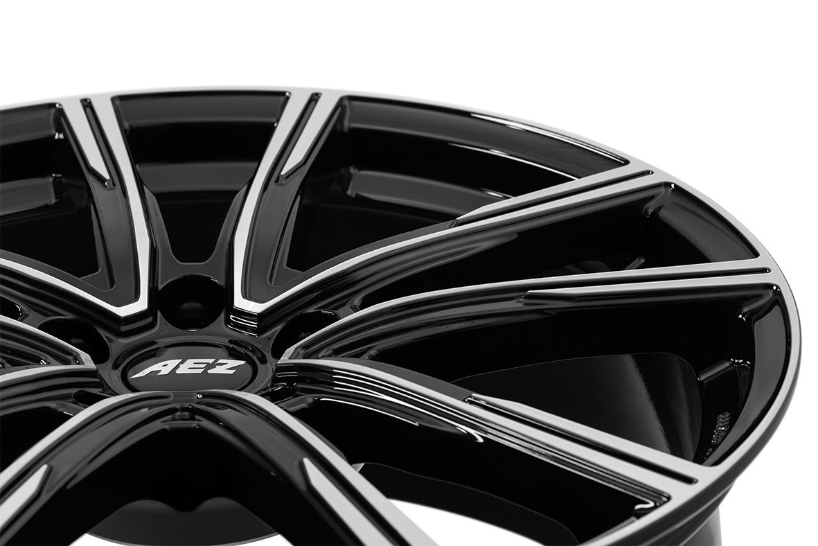 AEZ Montreal black/polished Alufelge 7.5x19 Zoll ET50.5 LK 5x108 ML63.4 – Bild 6