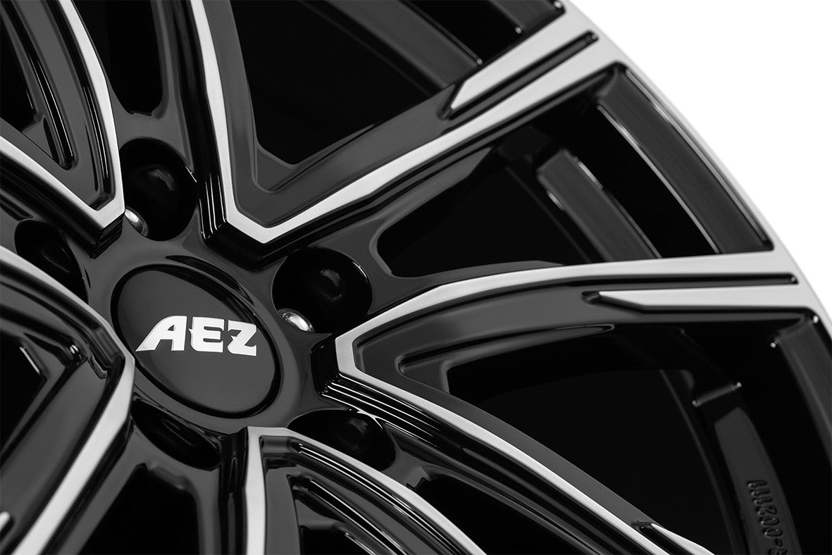 AEZ Montreal black/polished Alufelge 8x20 Zoll ET50.5 LK 5x108 ML63.4 – Bild 4