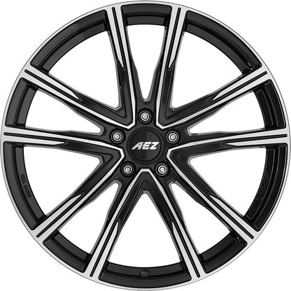AEZ Montreal black/polished Alufelge 8.5x20 Zoll ET47.5 LK 5x108 ML63.4 – Bild 2