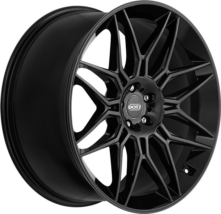 Dotz Longbeach black 9.5x22 ET36 - LK5/108 ML63.4