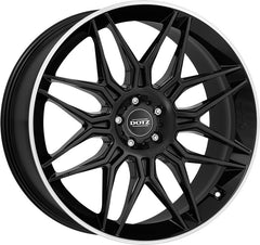 Dotz Longbeach black/polished lip Alufelge 10x20 Zoll ET19 LK 5x112 ML66.6