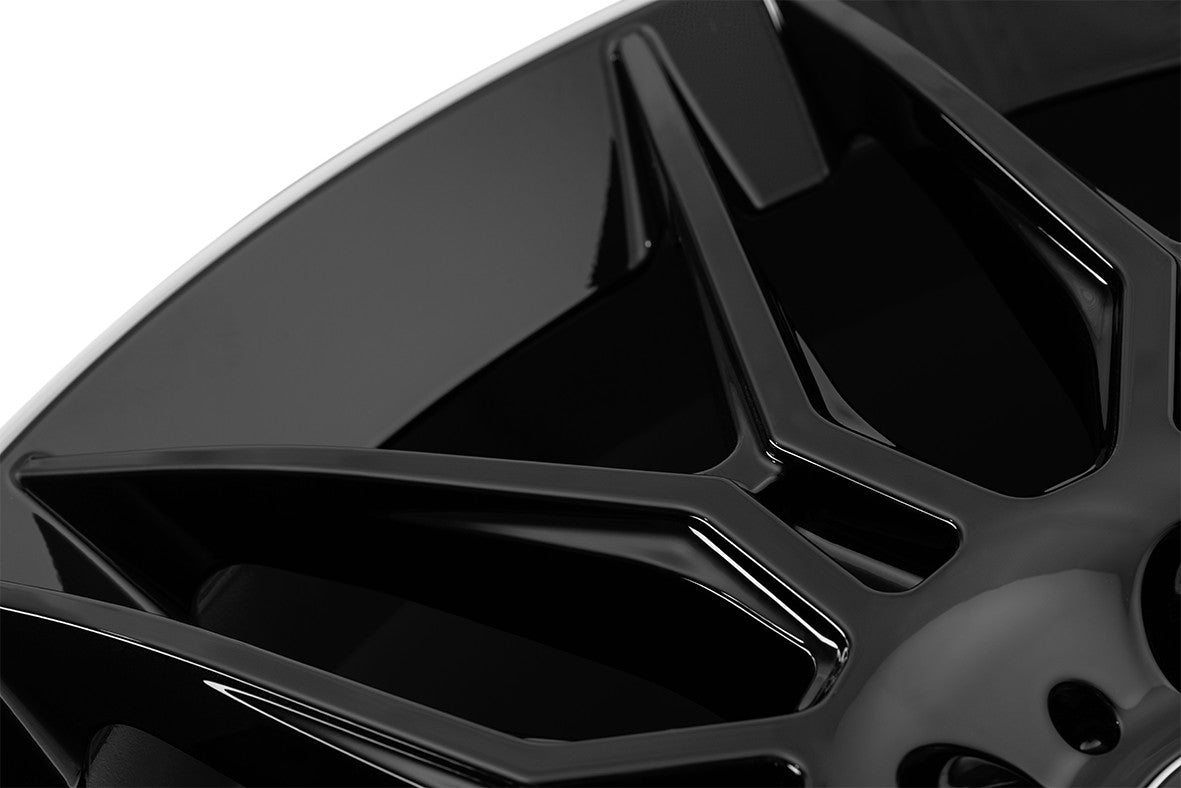 Dotz Longbeach black/polished lip Alufelge 10x20 Zoll ET19 LK 5x112 ML66.6 – Bild 8