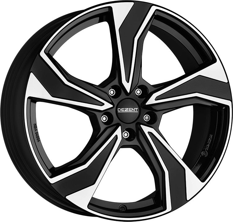 Dezent KB black/polished 7x16 ET41 - LK5/112 ML66.6