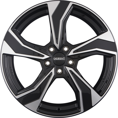 Dezent KB black/polished Alufelge 7.5x18 Zoll ET50 LK 5x112 ML57.1 – Bild 8