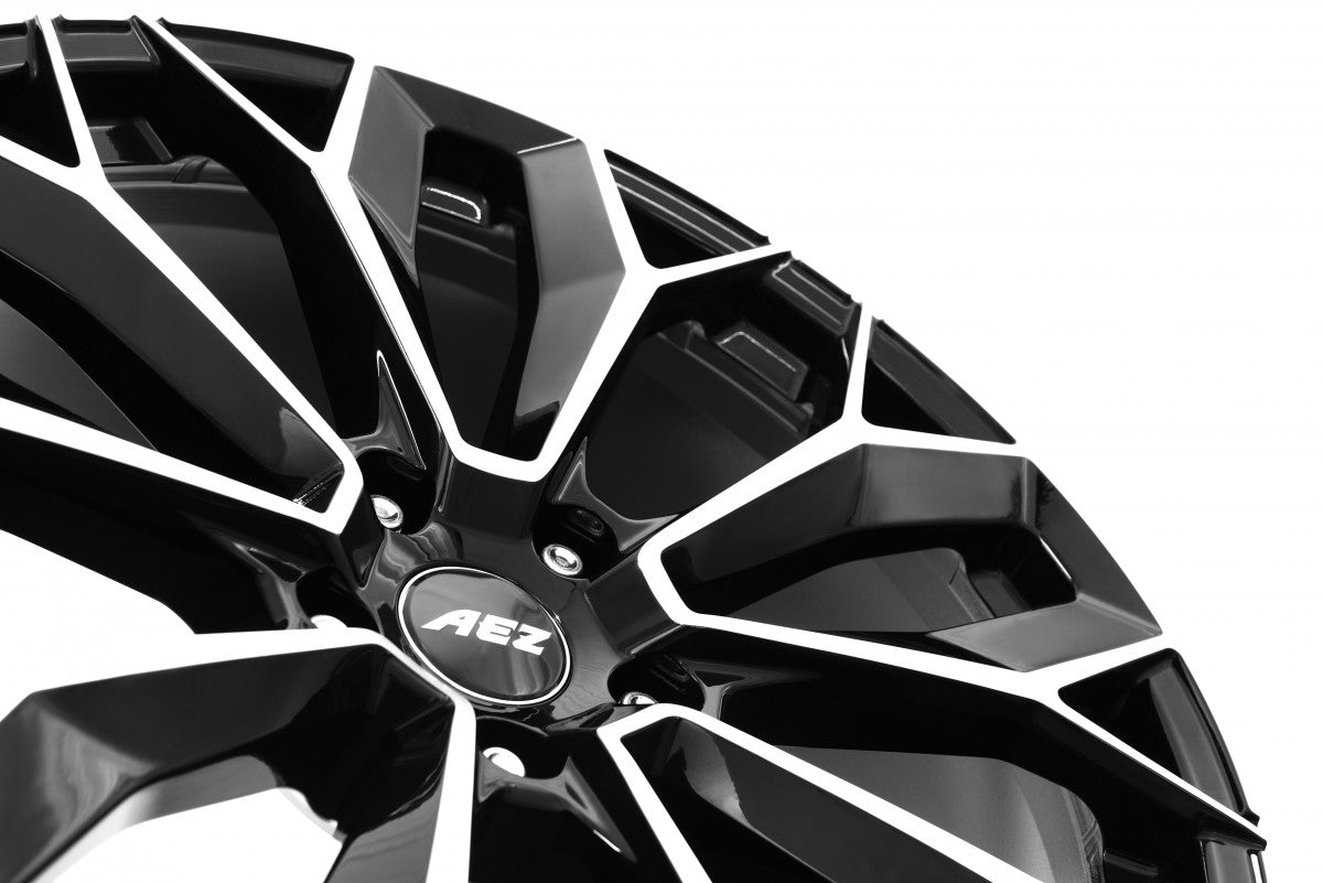 AEZ Leipzig black polished Alufelge 10.5x21 Zoll ET48 LK 5x114.3 ML64.1 – Bild 7